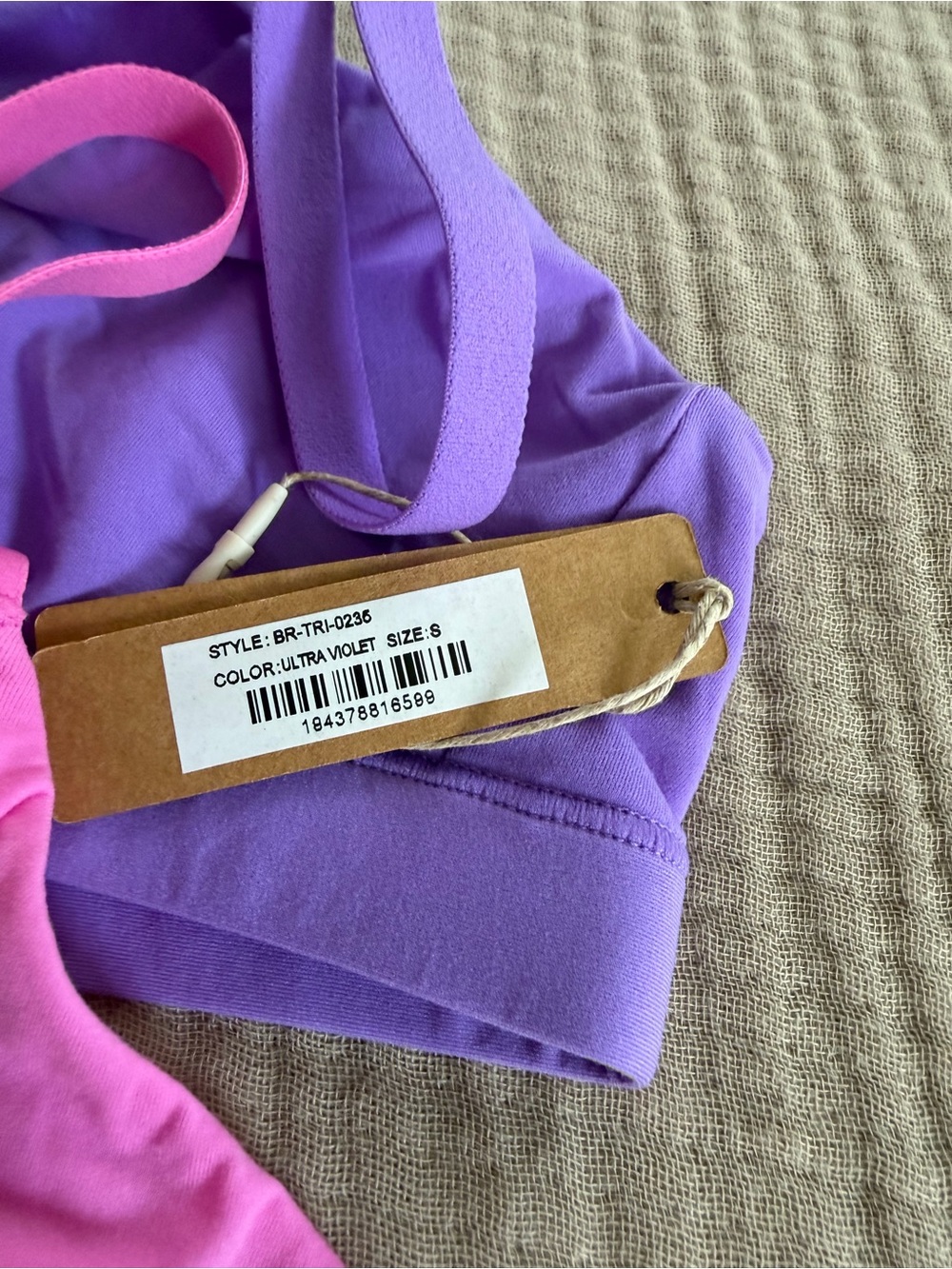 Skims Fits Everybody Triangle Bralette - Picture 4 of 4